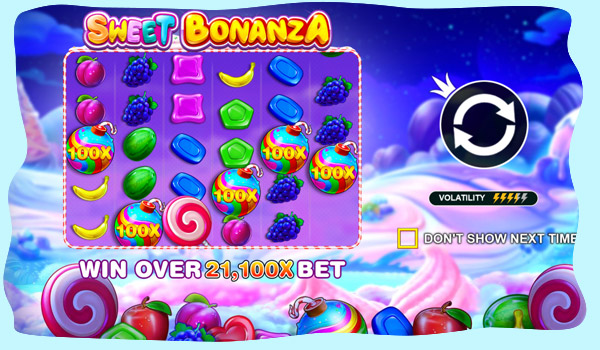 Swett Bonanza slot machine free. 